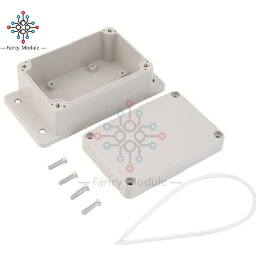 Waterproof 100 x 68 x 50mm Plastic Electronic Project Box Enclosure Case