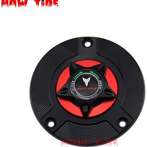 Motorcycle parts gas fuel tank cap for YAMAHA CNC aluminum alloy MT09 FZ09 FZ-09 2014 2015 2016 2017 2018 2019 LOGO MT-09