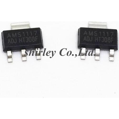 100PCS/LOT Original AMS1117-ADJ AMS1117 ADJ AMS1117 LM1117 1117