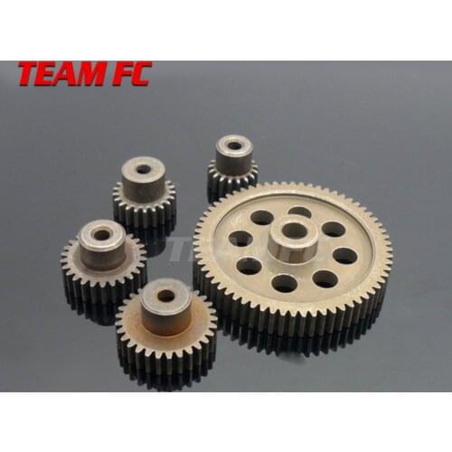 11184 Metal Differential Main Gear 64T 11119 11181 11176 11189 Motor Gears 17T 21T 26T 29T RC Parts 1/10 HSP Car Truck 94111S303