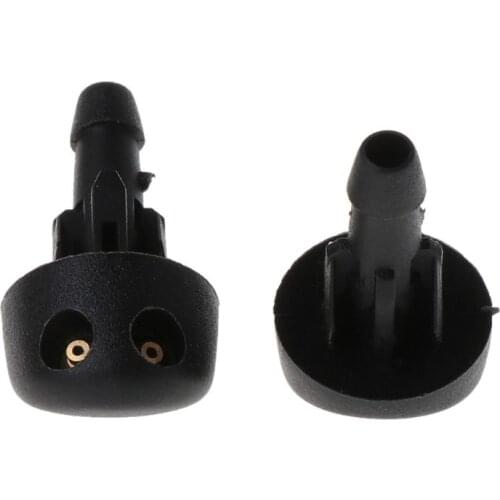 2Pcs 2Pcs Front Windsheild Wiper Nozzles Washer Jets for Renault Clio MK2 7700413545 Car Styling Auto Replacement Part Washer