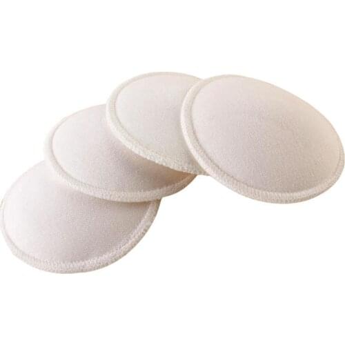 4pcs/bag Hot Galactorrhea Washable Nursing Breast Pads,spill Prevention Breast Pad For Mommy Breast Feeding Supplies