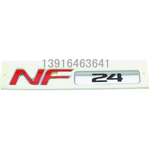 Adapted to modern Sonata Lingxiang rear plate trunk tail cover sign NF2.0 English word standard NF24