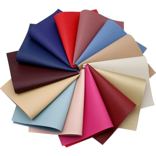 David accessories 20*33cm Plain Color Faux Synthetic Leather Fabric DIY Bow Bag Phone Cover Material Home Decoration,1Yc8107