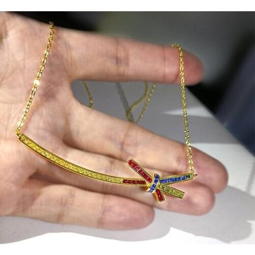 European and American turquoise butterfly necklace electroplating process creative fashion ladies butterfly clavicle chain set