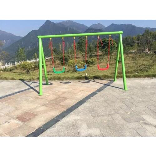 Outdoor baby swing chair playground childrens plastic slide garden toys seat kids monkey bars set children child swing nest Q30