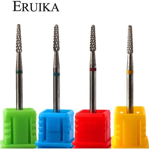 Tungsten Carbide Nail Drill Bit Milling Cutter Electric Nail Files Manicure Pedicure Clean Cuticle Professional Nursing Tools