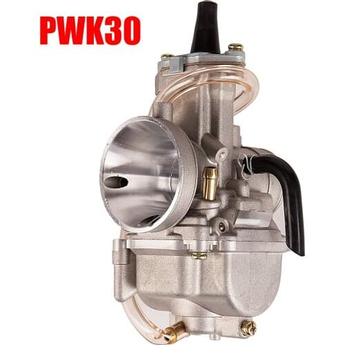 Carburetor For Keihin Mikuni PWK30 30mm Carburetor Carb Cable With Power Jet For KTM Yamaha 75cc-250cc Motorcycle Carburettor