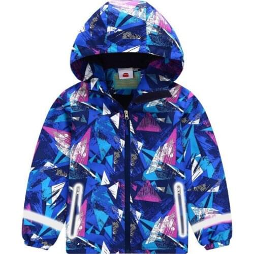 New Fashion Spring Autumn Children Kids Jacket Baby Boys Girls Windproof Waterproof Jackets Outwear Big Boys Double-deck Coats