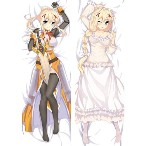 Newly Hot Hot anime Kono Subarashii Sekai ni Shukufuku o! body pillow cover KonoSuba charactors Aqua Megumin Wiz body pillowcase