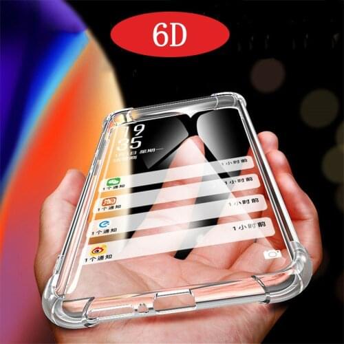 6D Anti-Knock TPU Case for OPPO R17 Pro R15 R15X R11S R11 R9S Plus Reno 3 4 4Z 2 Z 2Z 10X ACE OPPO F9 F17 Pro F15 F7 Clear Cover