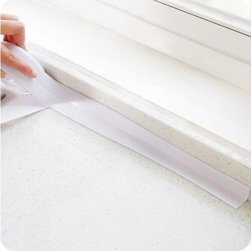 Self Adhesive Kitchen Ceramic Sticker Waterproof Anti-moisture PVC Sticker Bathroom Wall Corner Line Sink Stickers