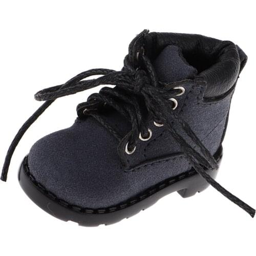 1/6 Smart Doll Climbing Boots Shoes for Blythe Doll, for 12inch BJD Dolls Accessories ( Black Color)