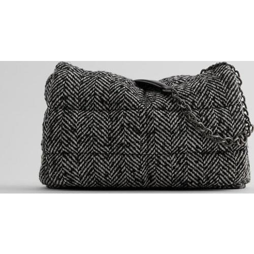 High Quality Denim Crossbody Bag for Women 2020 New Fashion Single Shoulder Messenger Flap Bags Luxury Brand Designer Bags Bolsa