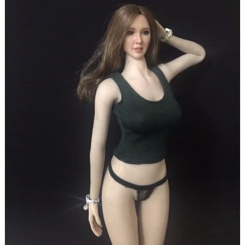 Vest model 3 Colors 1:6 Scale Female Figure Accessory Vest Clothes Accessory Fit 12'' Seamless Action Figure Body