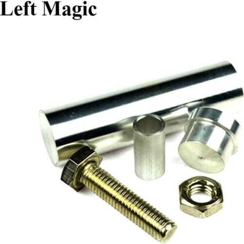 1 set Escape Screw Brass Bolt Off Nut Box Magic Tricks Stage Magic Trick Fun Close-up Magic Toys Easy to Play E3100
