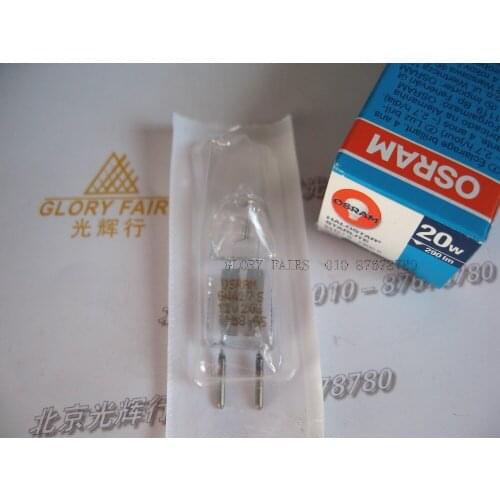 2pcs OS 64427S 12V 20W GY6.35 bulb HALOSTAR STARLITE 12V20W 64427 S halogen lamp
