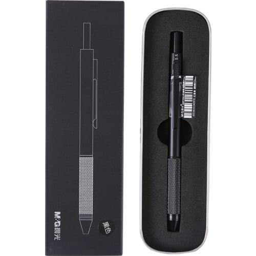 4 in 1 M&G Full metal multi-function pen automatic pencil color ball pen to learn office supplies ADPY3501 with Gift Box