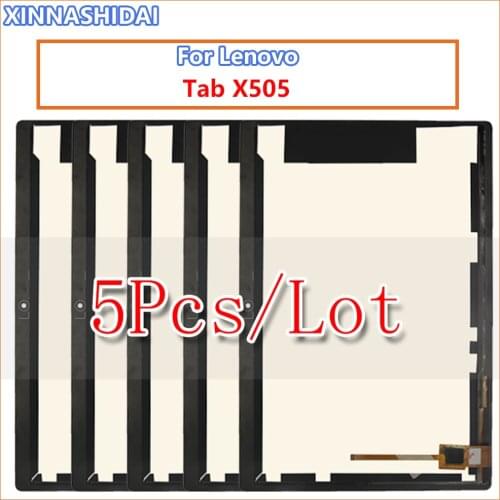 5PCS/LOT For Lenovo Tab M10 TB-X505 TB-X505F TB-X505X TB-X505L LCD Display Touch Screen Digitizer Panel Assembly Replacement