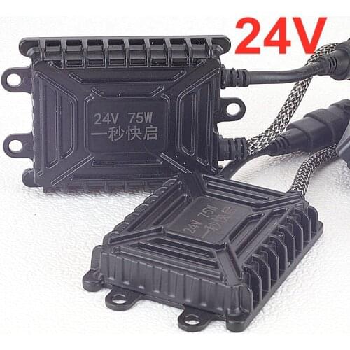 AFAECAR 50pcs 24V truck 75w hid xenon ballast 24v bus headlight ballast adaptor