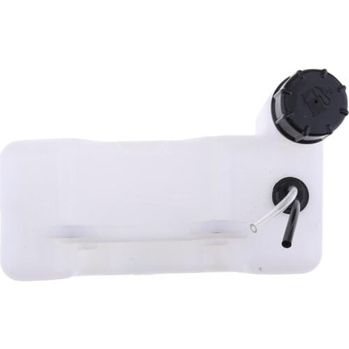 White Plastic Gas Fuel Tank for Scooter Gokart Mini Bike 43CC 47CC 49CC