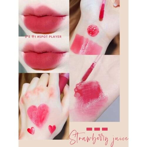 KTE Water Mist Lip Glaze Velvet Lipstick Matte Mirror Lip Gloss Lip Makeup Care