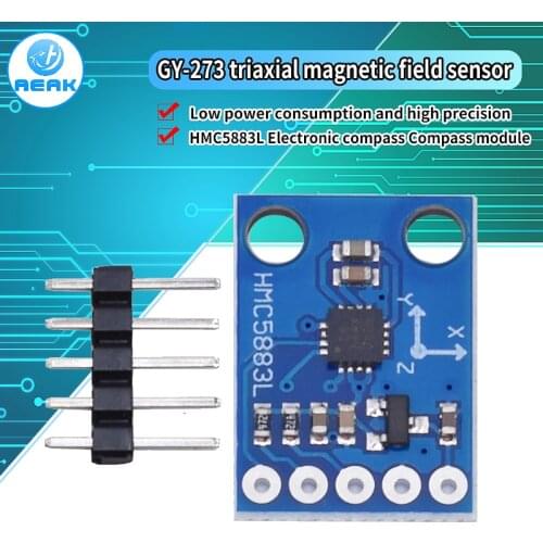 GY-273 3V-5V HMC5883L Triple Axis Compass Magnetometer Sensor Module Three Axis Magnetic Field Module For Arduino