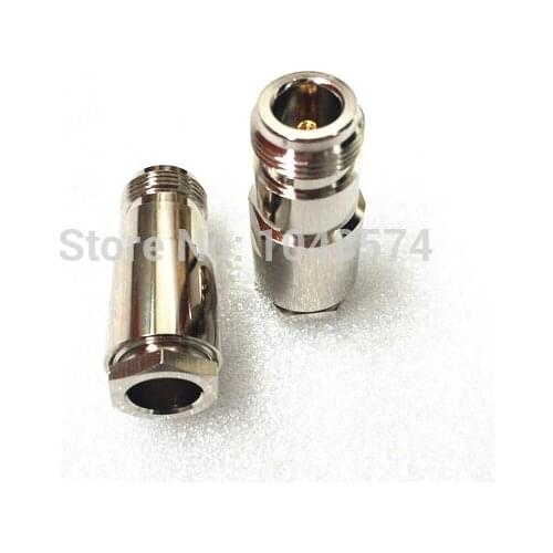 10pcs N female jack screw clamp RG213 LMR400 RG8 RG165 RF Coaxial Connector