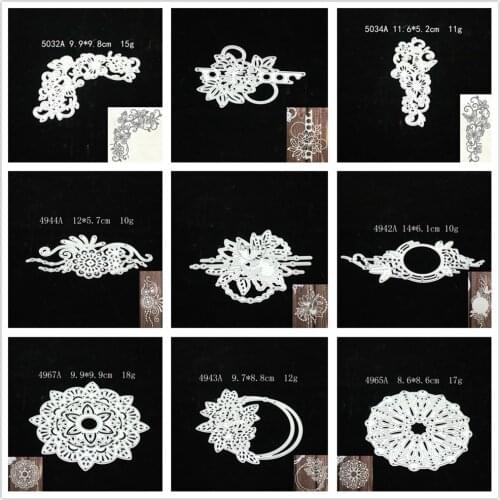 29 Styles) 2021 Lace Metal Cutting Dies DIY Scrapbooking Paper Photo Album Crafts Flowers Mould Cards Punch Bottle Stencils