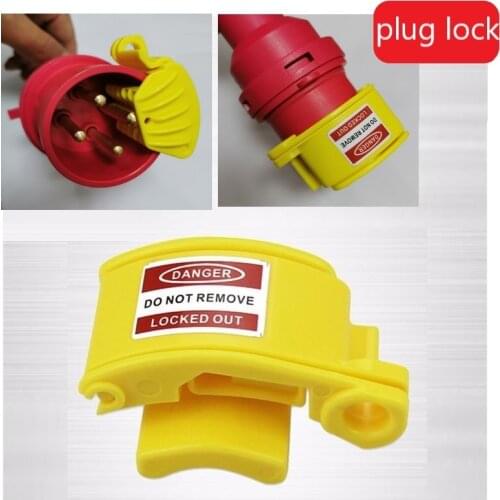 Multipurpose industrial plug lockout power plug adapter lockout