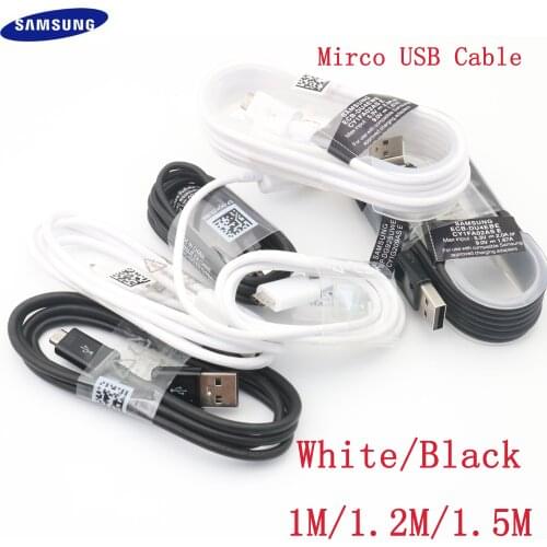 Original Samsung s6 s7 edge Fast Charger micro usb cable 1/1. 2/1. 5M 2A Data Line For SAMSUNG Galaxy Note 4 5 J4 J6 J5 A3 A5 A7