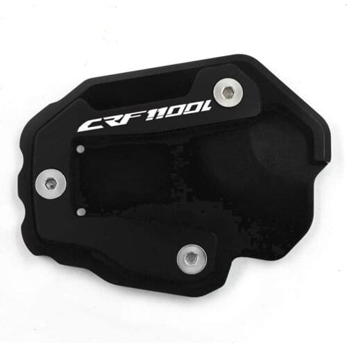 Motorcycle Kickstand Sidestand Stand Extension Pad for Honda CRF1100L Africa Twin Adventure Sports DCT 2019-2021