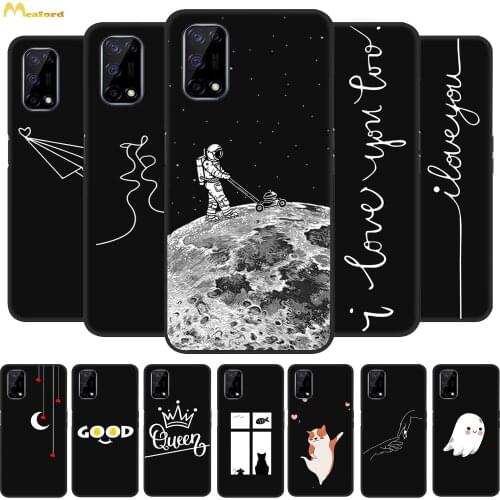 Silicone Case for OPPO Realme Narzo 30 Pro 5G 30A 20A 10A 10 20 Pro Cartoon TPU Shell Cases For Realme Q3 Pro 5G Q2 Pro Cover