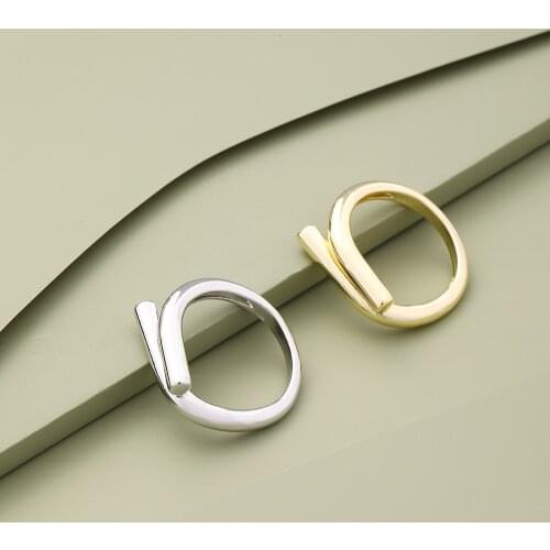 VG 6YM New Creativity Fashion Irregular Ring Same Paragraph Womens Birthday Present Jewelry Dropshipping Gifts