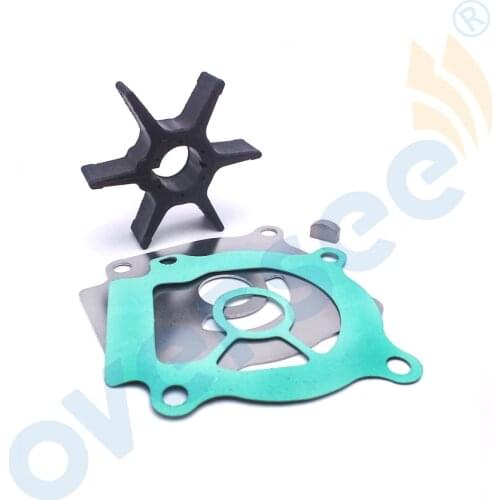Water Pump Impeller Repair Kit 17400-96350 for Suzuki Outboard Engine 2 Stroke DT20/25/35/40 18-3242 17400-96353