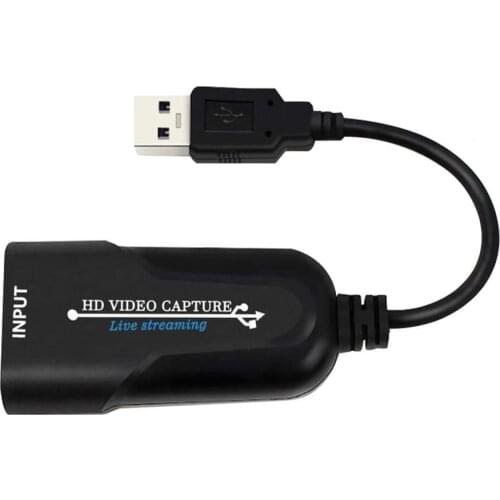 Recording Box USB Large Compatibility Mini HD Video Cards HDMI-compatible Video Capture Card Grabber Recorder Box for computer