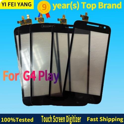 10Pcs A Quality Touch screen Sensor For Motorola Moto G4 Play Touch Screen Touch Panel Glass Replacement Repair Parts