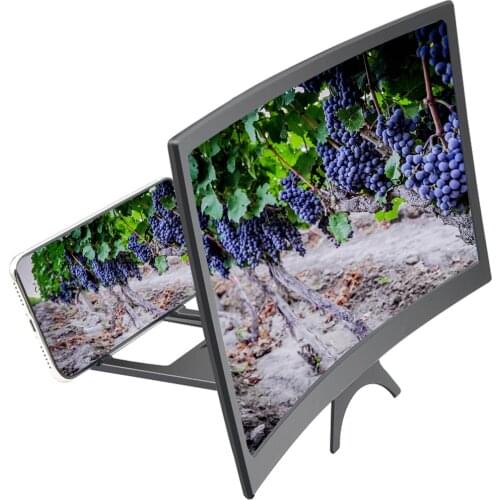 12" HD Stend enlarged screen mobile phone projection phone cinema amplificatore 3D Screen Amplifier celular magnifier Amplifier