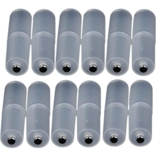 12Pcs AAA to AA Size Cell Battery Converter Adaptor Holder Case Switcher 88 ET @JH
