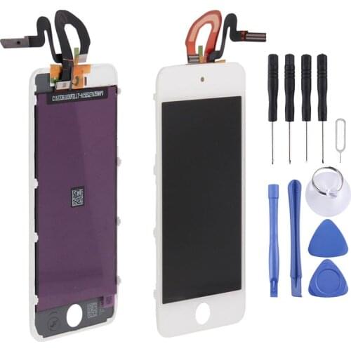 2019 AAA+++ 3 in 1 for iPod Touch 5 (Original LCD + Original Frame + Original Touch Pad)(White)