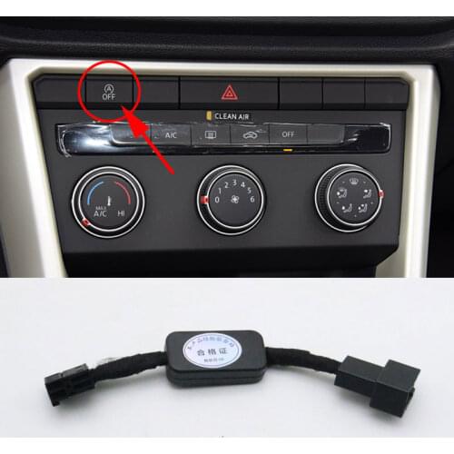 For VW Volkswagen T-Roc TRoc 2017-2020 Car Automatic Stop Start Engine System Off Device Control Sensor Plug Smart Stop Cancel