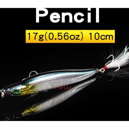 Pencil decoy Lures Perch bait Fake bait for sea fishing17g Sea bass bait