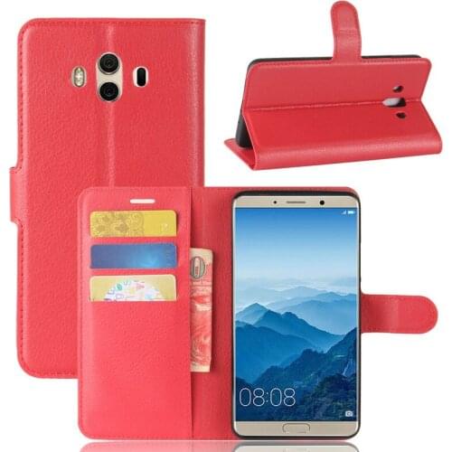 For Huawei Mate 10 Mate10 ALP-L09 Wallet Flip Leather Case for Huawei Mate 10 ALP-L09 ALP-L29 5.9" phone Leather back Cover case