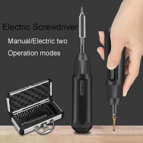 Multi-function Electric Screwdriver Set Automatic Rechargeable Screwdriver Hand Drill Profession Electric Batch Tools