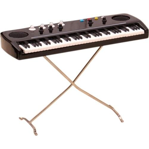 MoonEmbass Electronic organ model displays The western mini musical instrument model Percussion music display Handicraft gift