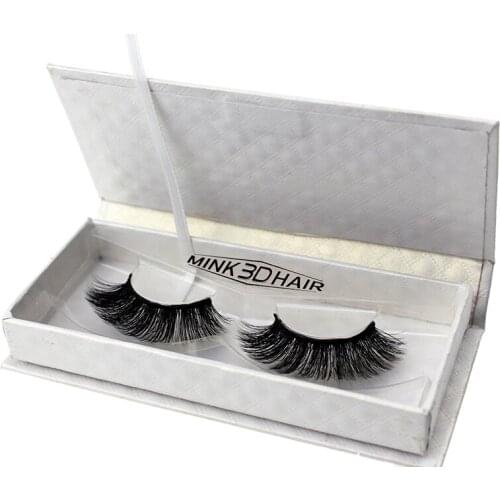 100 pairs Private Label Mink Eyelashes Natural Long Crisscross custom box with your logo print