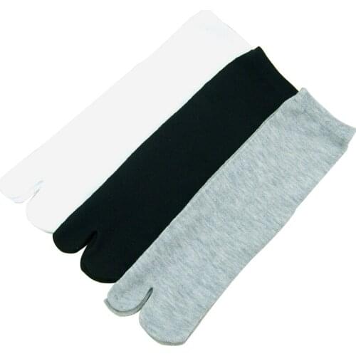 Middle Tube Socks, Japanese Wooden Clogs, Two-Toed Socks, Mens Socks, Split Toe Socks, Breathable And Sweat-Absorbent Four Seas