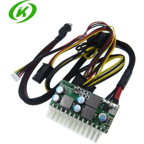 PCI-E 6pin Input DC-ATX-250W 24pin Power Supply Module Swithc Pico PSU Car Auto Mini ITX High DC-ATX power module ITX Z1