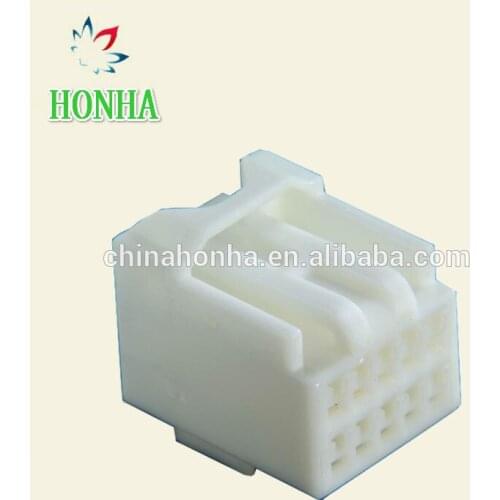 Supply 10 Pin Female white color Auto Electrical Connector 6098-3015 for Sumitomo