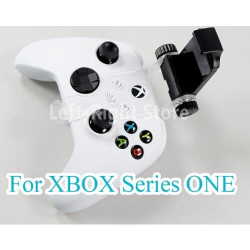25PCS Adjustable Cellphone Clamp Mount Mobile Phone Bracket Holder Smartphone Gaming Clip for Xbox Series X S One S/X Controller